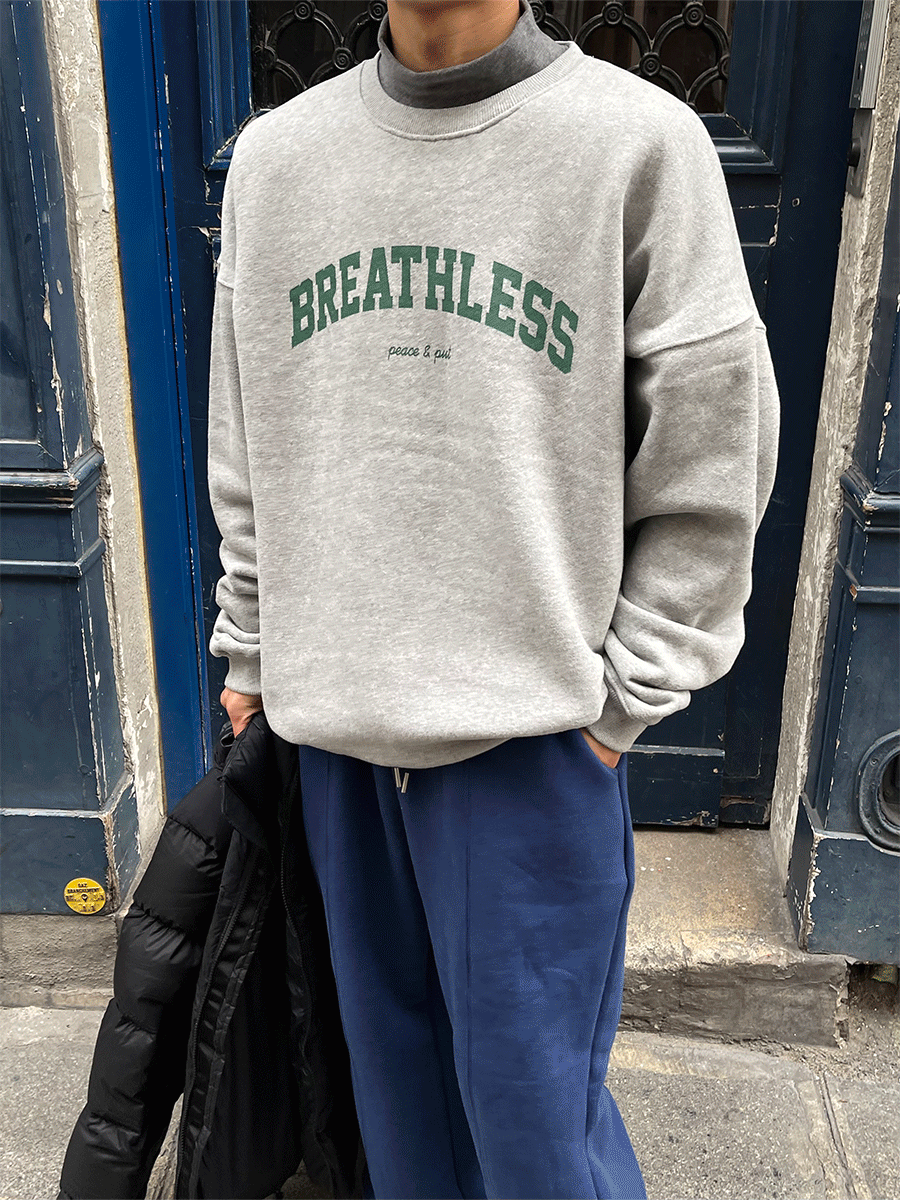 Breathless raglan sweatshirt