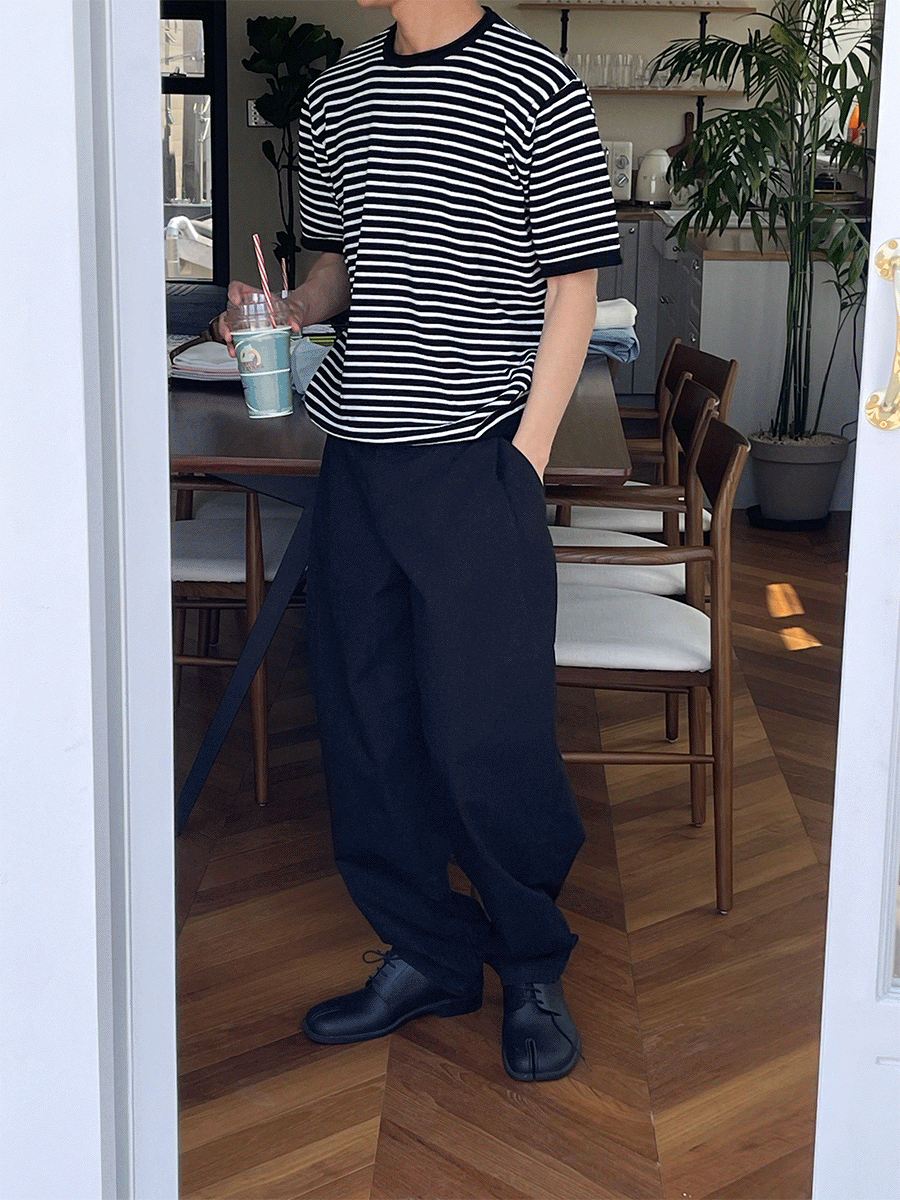 [주문폭주/당일발송] Peat pin tuck ballon CN pants (3color)