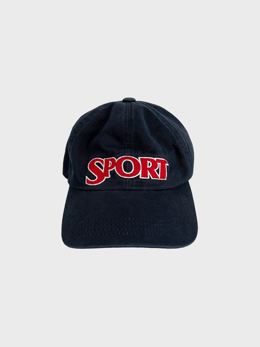 Sport washed cap (2color)