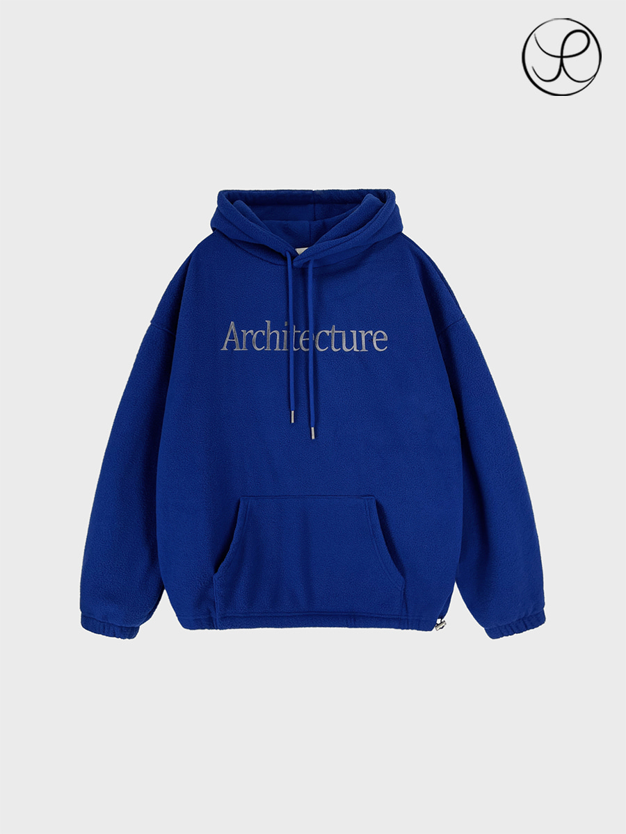 [Yue/유루이추천] Architecture fleece string hoody (2color)