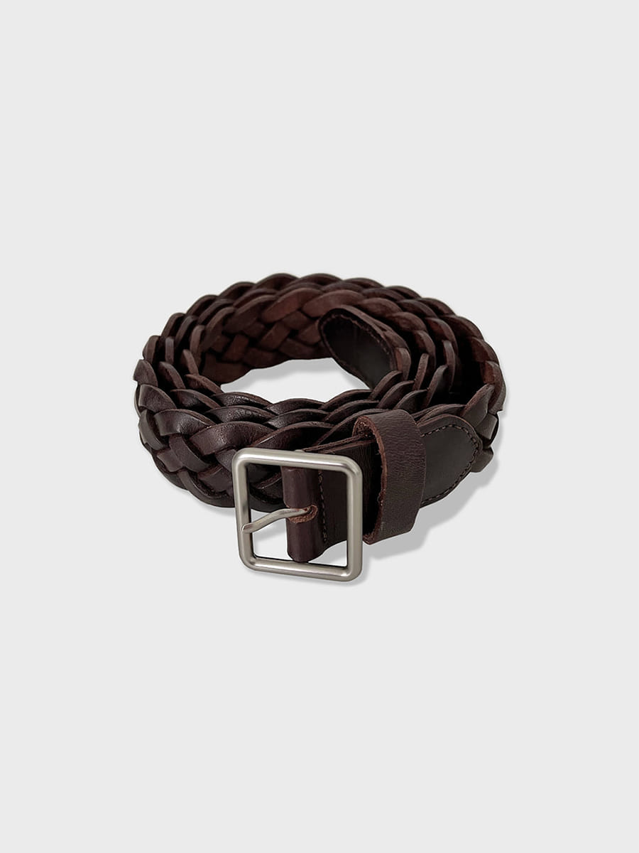 Apolo leather mesh belt