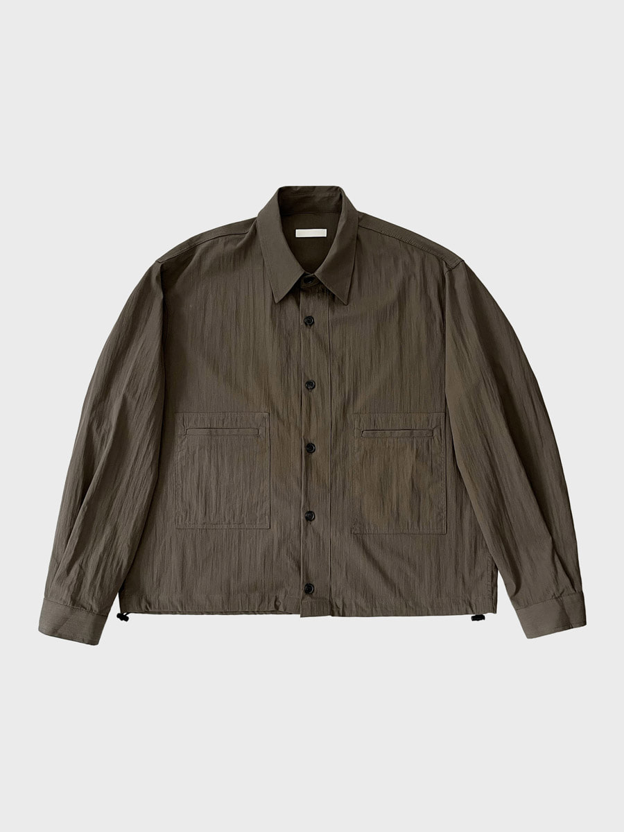 [유루이추천] Bot CN string shirts jacket (2color)