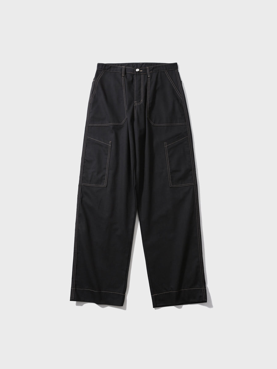 [유루이추천] Perit cotton wide fatigue pants (3color)
