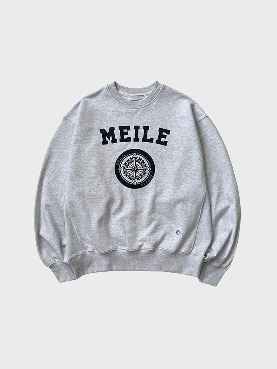 [유루이추천] Meile lettering sweatshirts (3color)