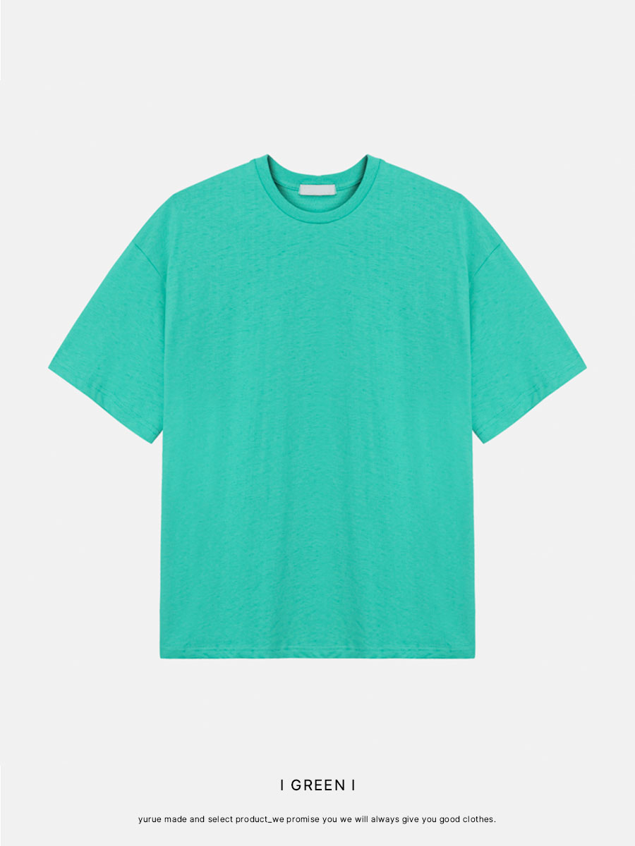 반팔 티셔츠 스카이블루 색상 이미지-S3L14